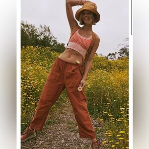 FP movement fly by night pant red earth